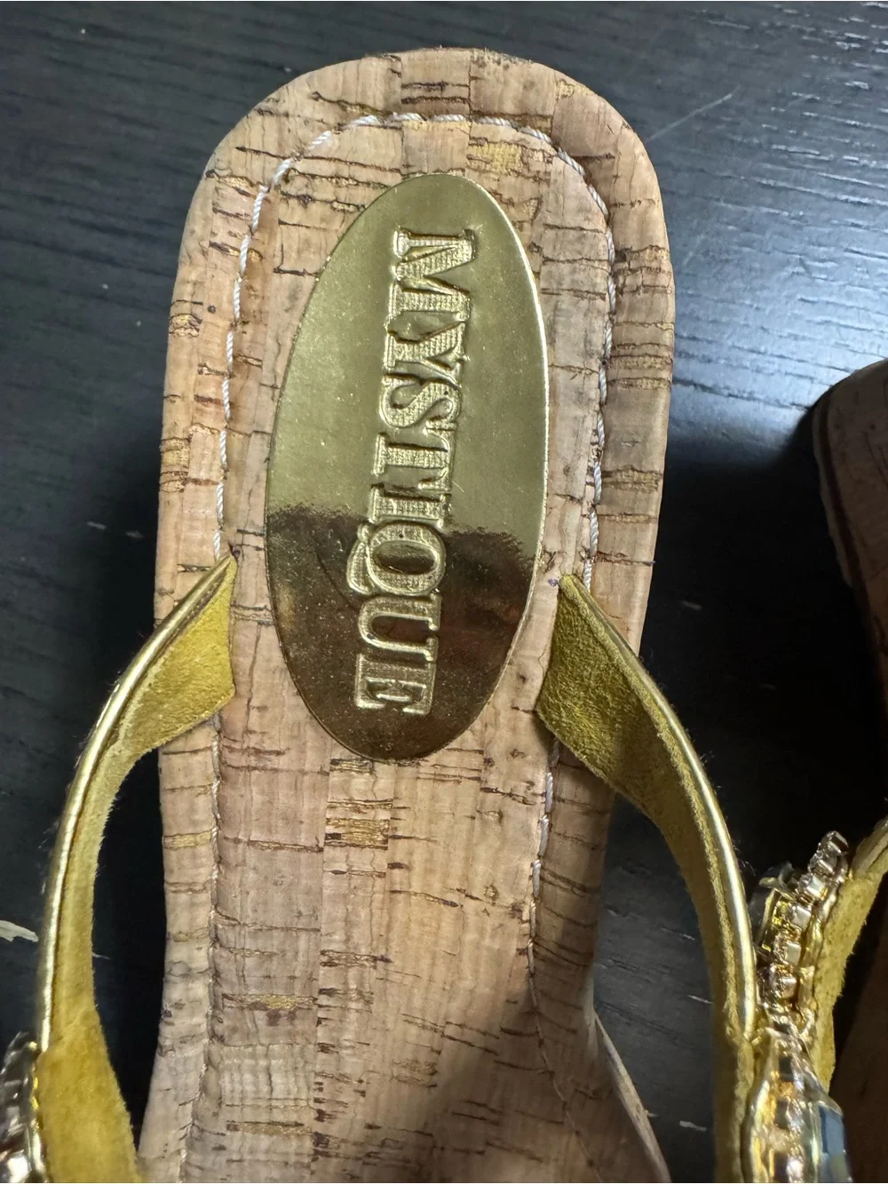 Mystique Boutique gold thong